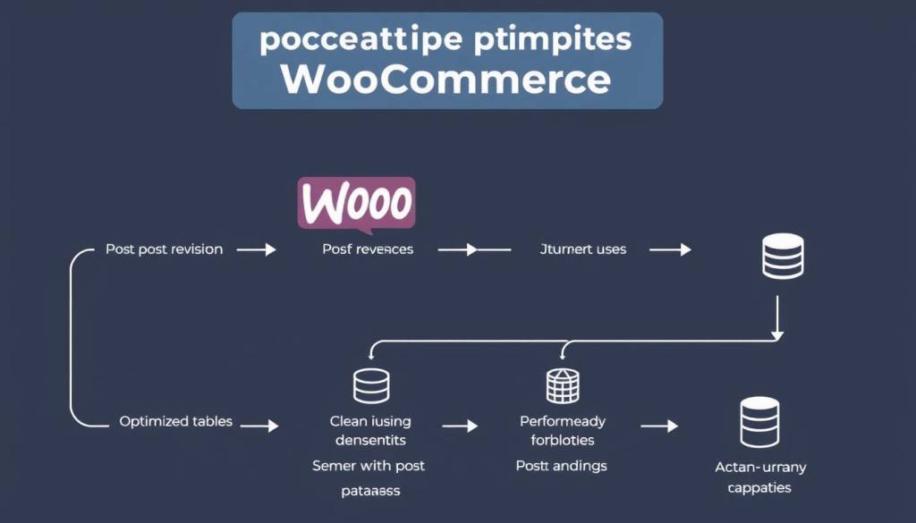 Database optimization process for WooCommerce showing performance improvements Database optimization process for WooCommerce showing performance improvements